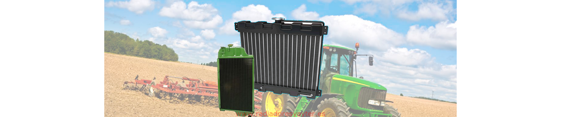 Radiadores tractores Madrid. Radiadores Yayter