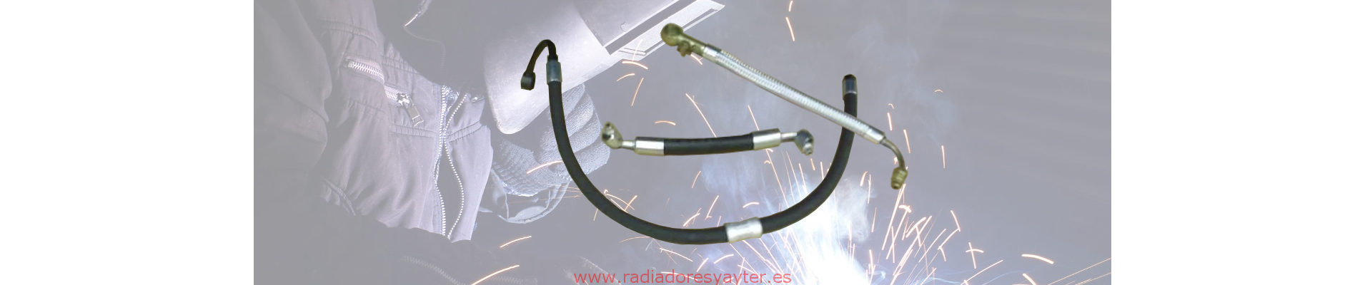 Latiguillos hidraulicos Madrid. RadiadoresYayter